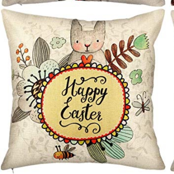 Other - ⭐NEW⭐ - 🐇💐 Easter/Spring Pillow - 18X18